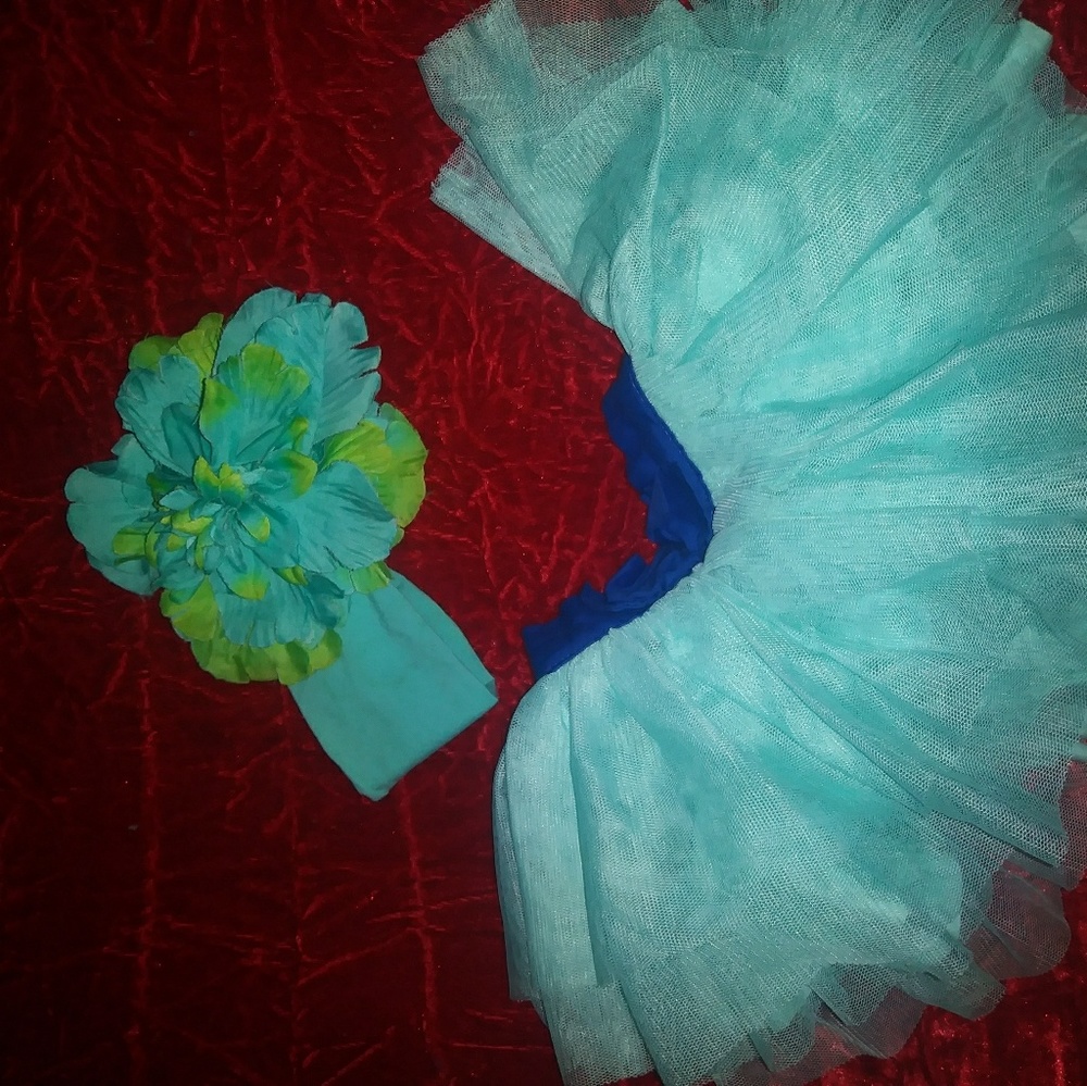 Beautiful Tutu and head band bundle